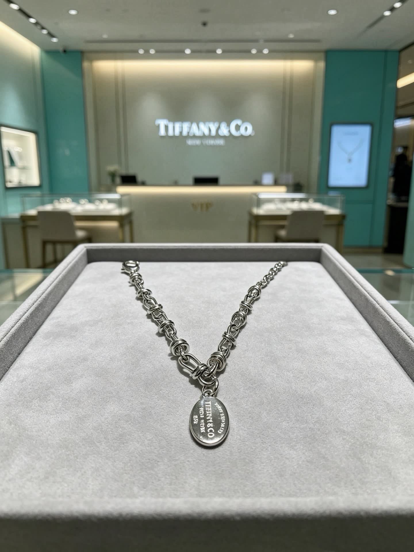 Tiffany & Co. Sterling Silver Link Bracelet